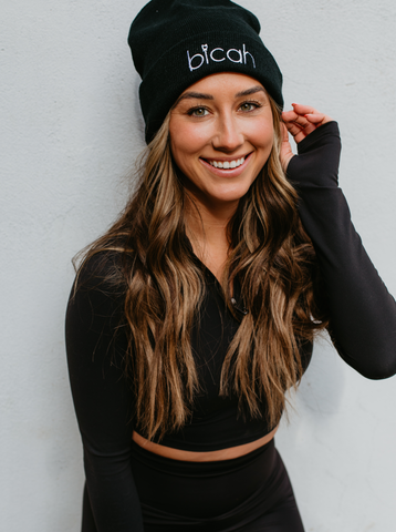 Oversized Beanie - Cinder